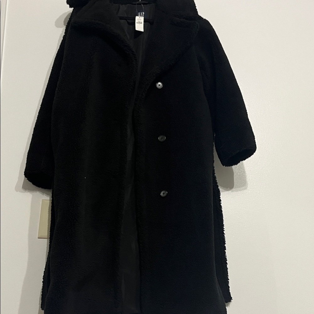 GAP Black Fleece Coat